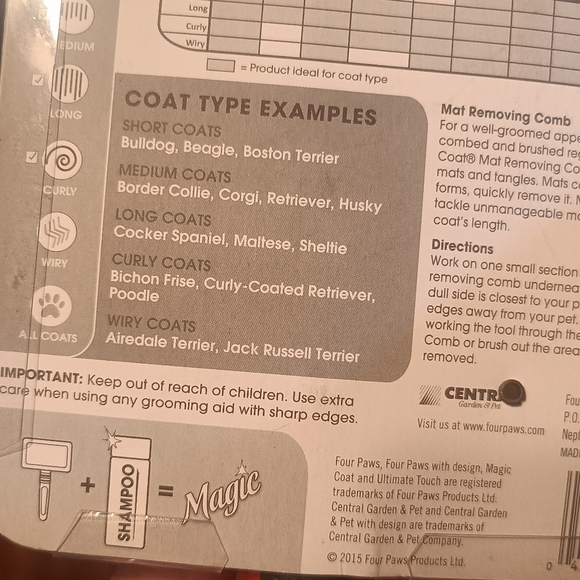 Tangles & Mats for dogs - Picture 6 of 9